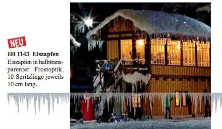 Busch 1143 - Eiszapfen H0 1:87