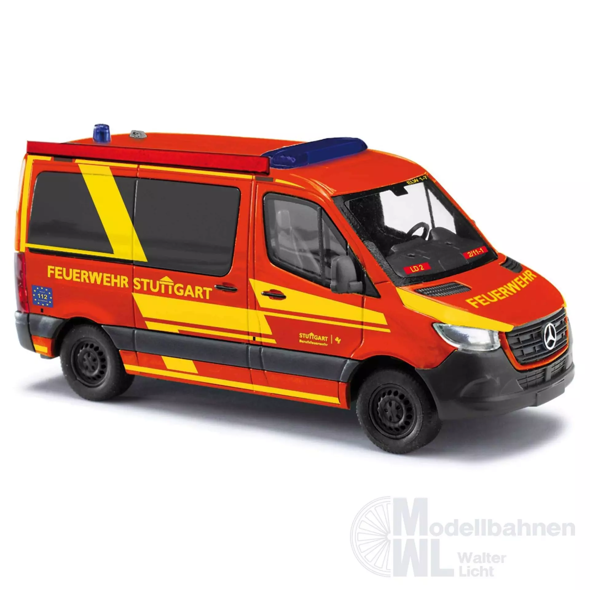 Busch 53466 - Mercedes Sprinter kurz FW Stuttgart H0 1:87