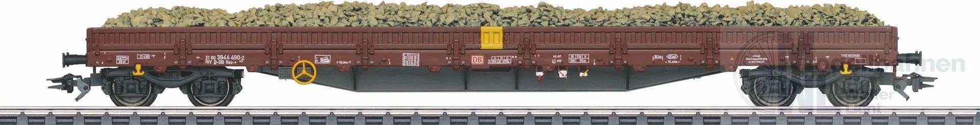 Märklin 47159 - Niederbordwagen Set Res-x 2.tlg. DB Ep.VI H0/WS