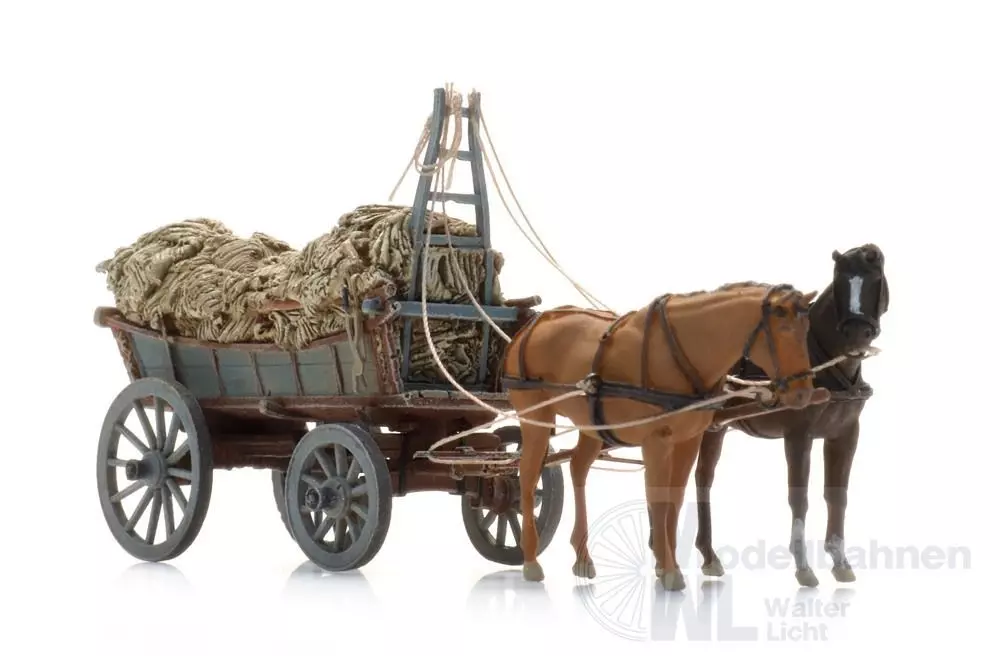ARTITEC b.v. 387620 - Nordeuropäischer Heuwagen Heuernte H0 1:87