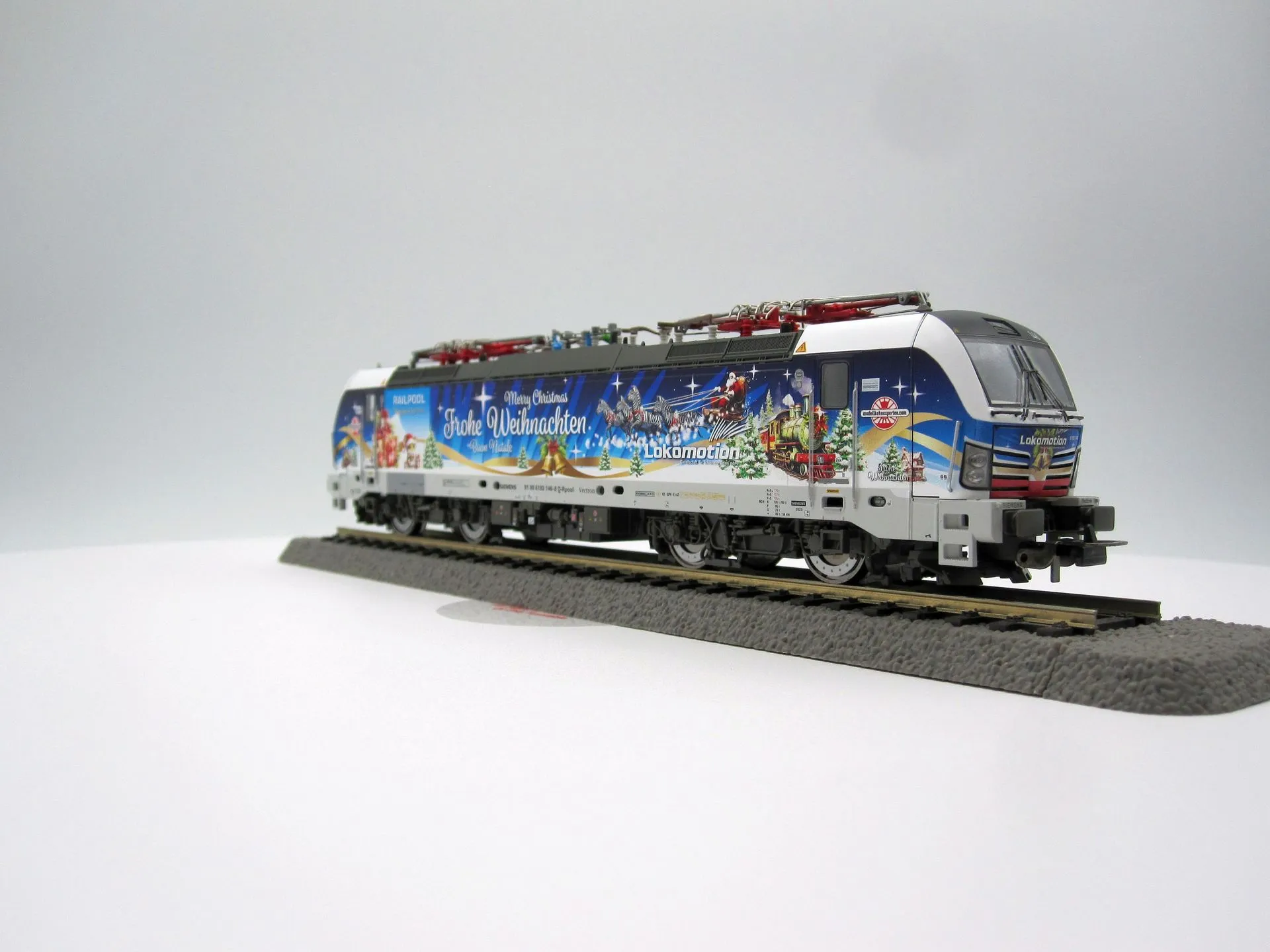 Piko 71355 - E-Lok Vectron Weihnachtslok Railpool Ep.VI H0/GL SOUND