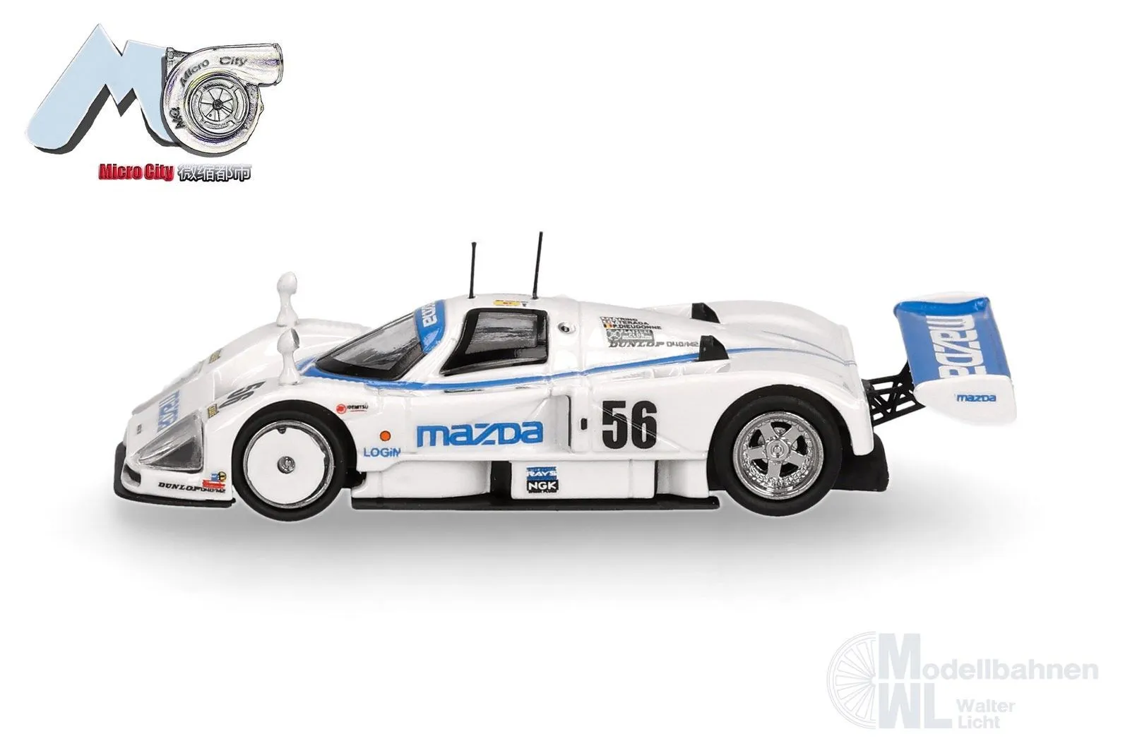 Herpa 87MC000095 - Mazda 787B 56 weiß H0 1:87