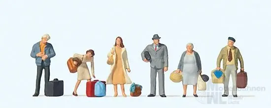 Preiser 73001 - Wartende Reisende 1:76