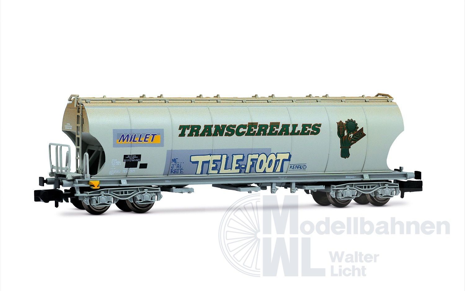 Arnold 6705 - Getreidesilowagen F-MISA Ep.VI Millet Graffiti N 1:160
