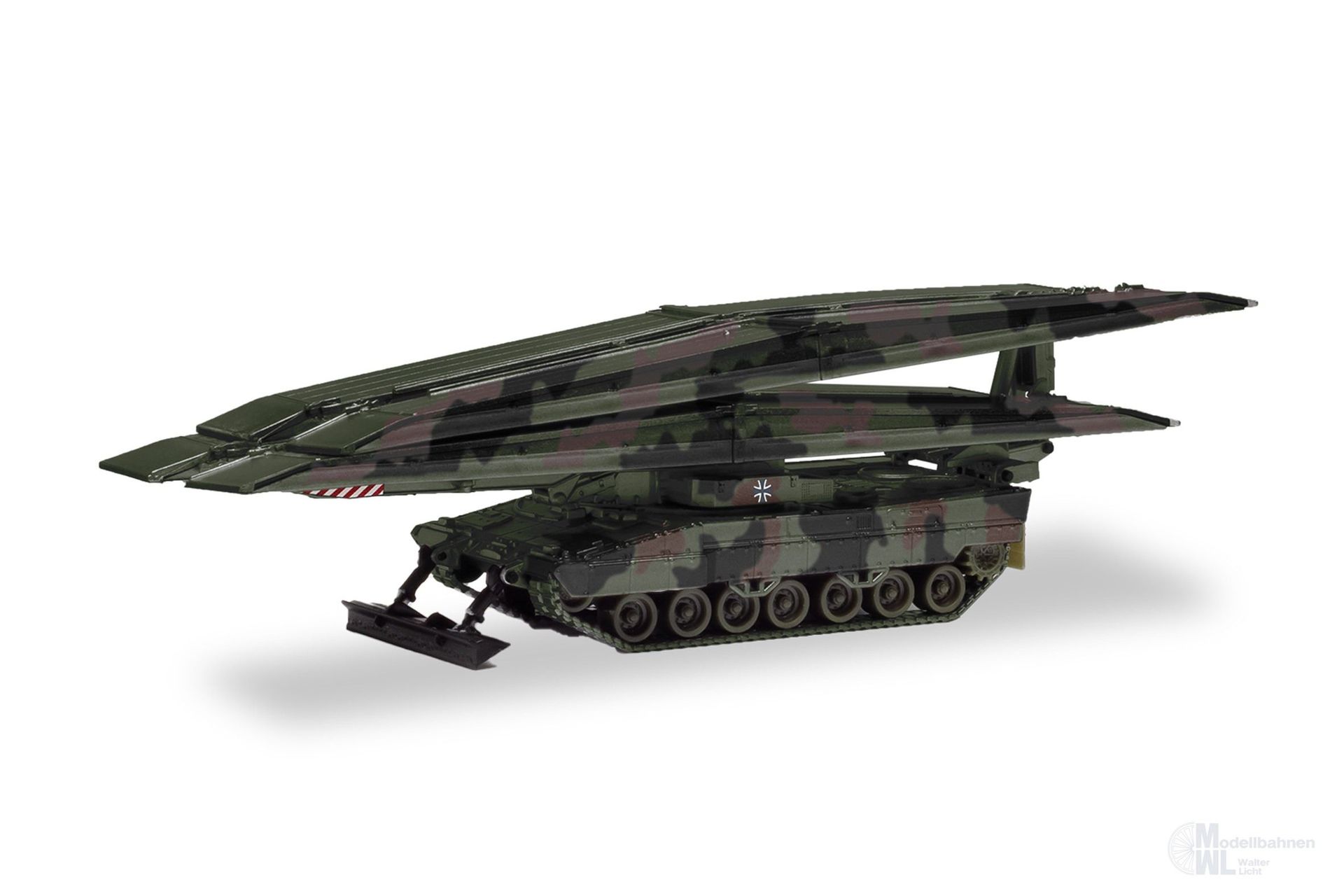 Herpa 746717 - Brückenleger Leguan 2x14m dekoriert H0 1:87 Herpa 746717 - Brückenleger Leguan 2x14m dekoriert H0 1:87