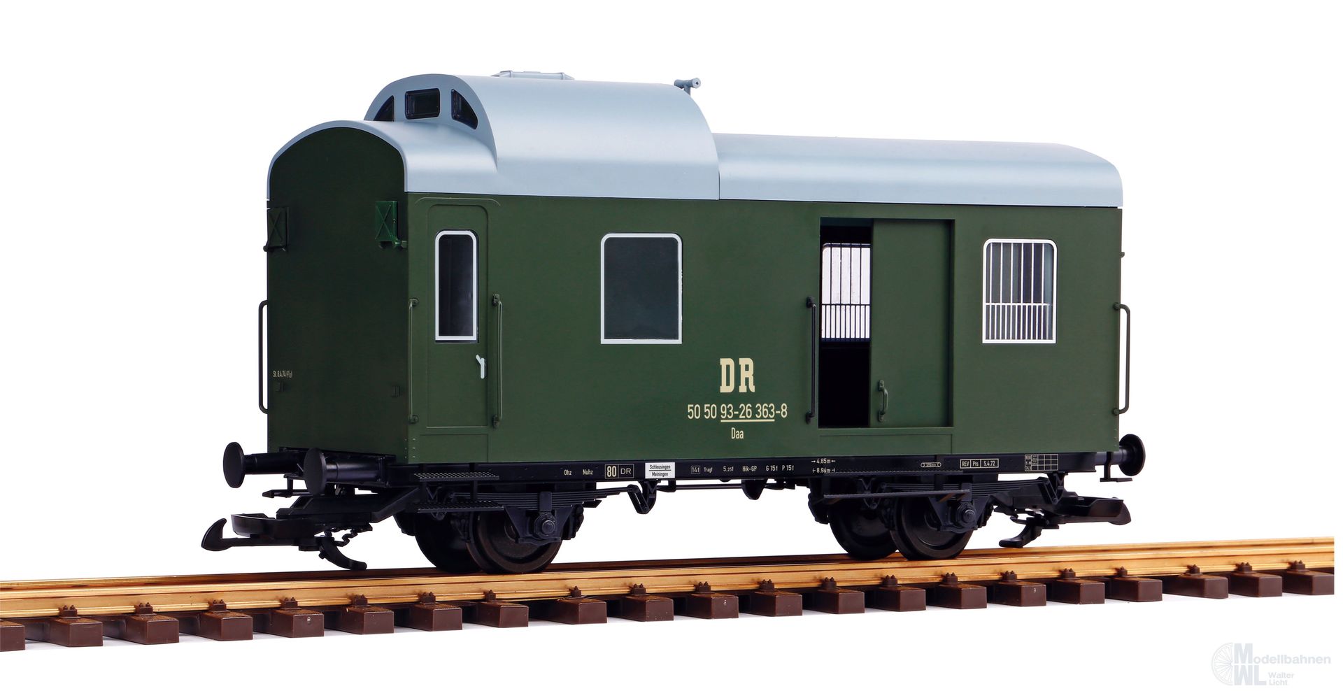 Piko 37840 - Packwagen DR Ep.IV Pwg 88 Spur G 1:22,5