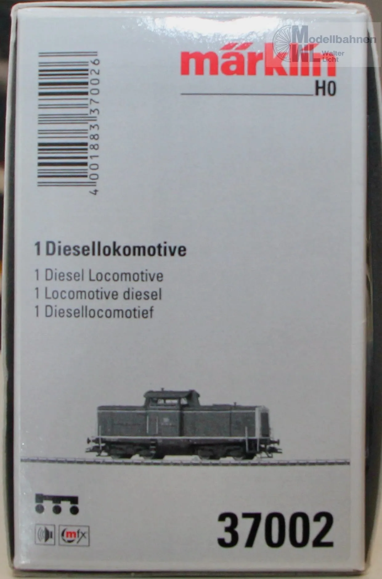 Märklin 37002 - MÄRKLIN - DieselloK BR 211 DB Ep.IV H0/WS Sound mfx