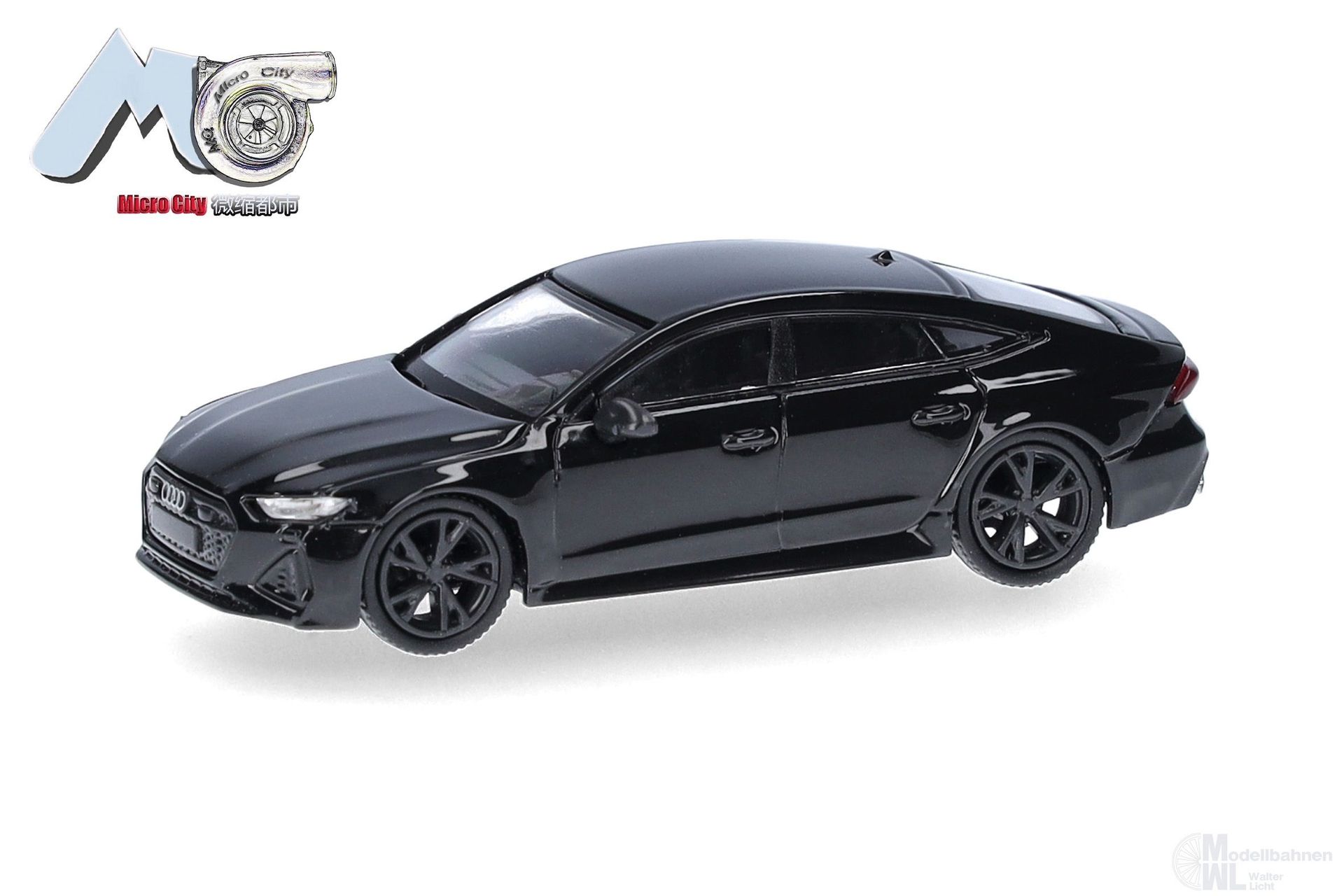 Herpa 87MC000098 - Audi RS7 schwarz H0 1:87