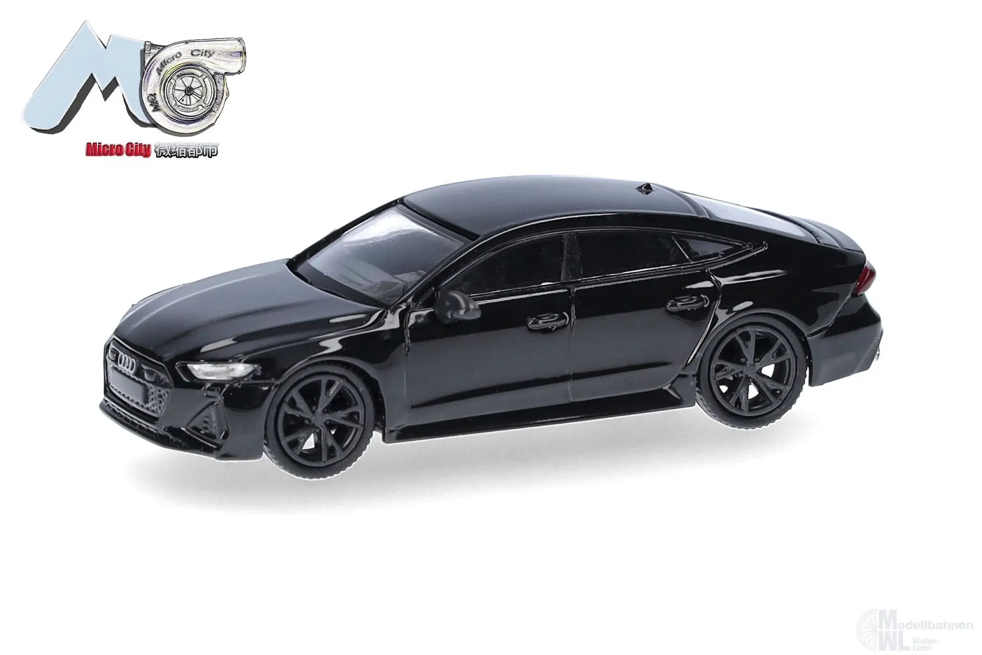 Herpa 87MC000098 - Audi RS7 schwarz H0 1:87