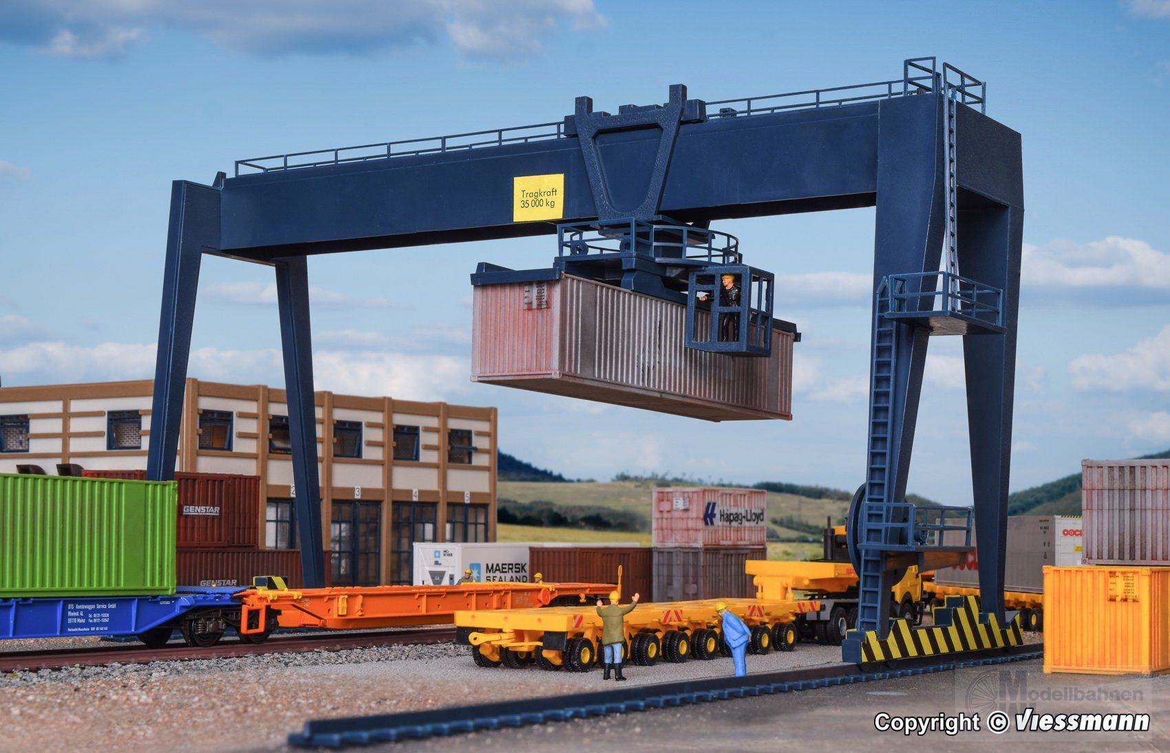 Vollmer 45624 - Containerkran H0 1:87