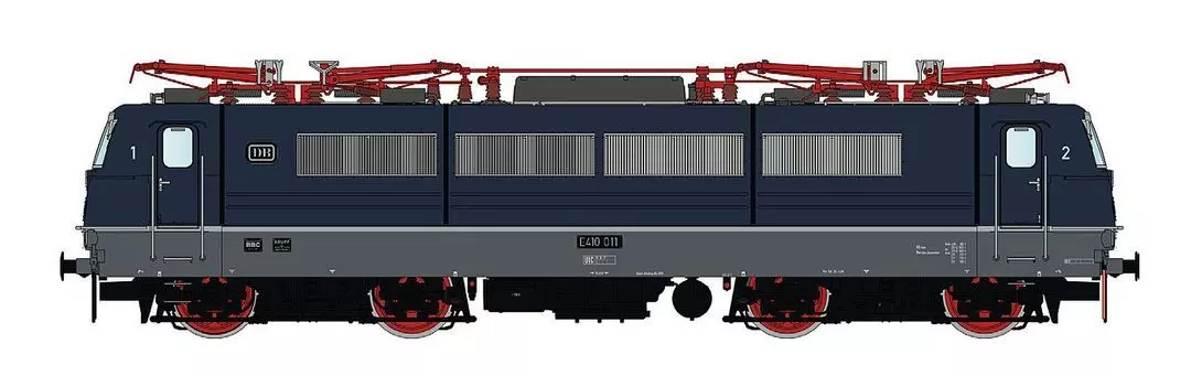 LS Models  - E-Lok E 410 011 DB Ep.IIIc H0/GL