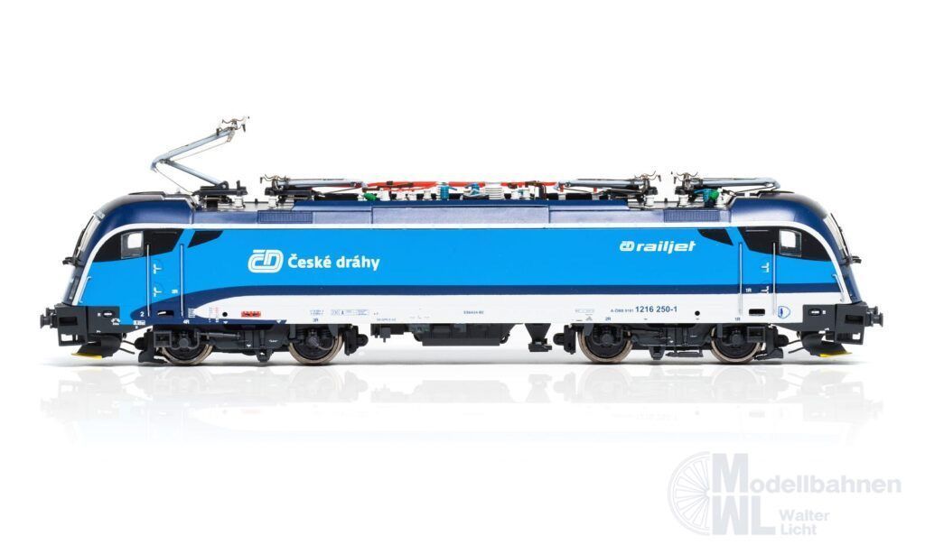 Jägerndorfer Modellbahn 29452 - E-Lok Rh 1216 Taurus CD Ep.VI H0/GL Sound