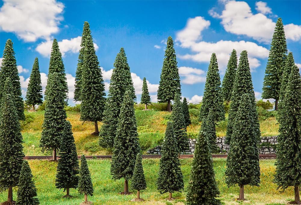 Faller 181538 - 25 Tannen sortiert H0 1:87