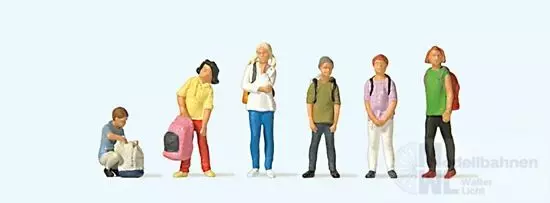 Preiser 10728 - Schulkinder H0 1:87