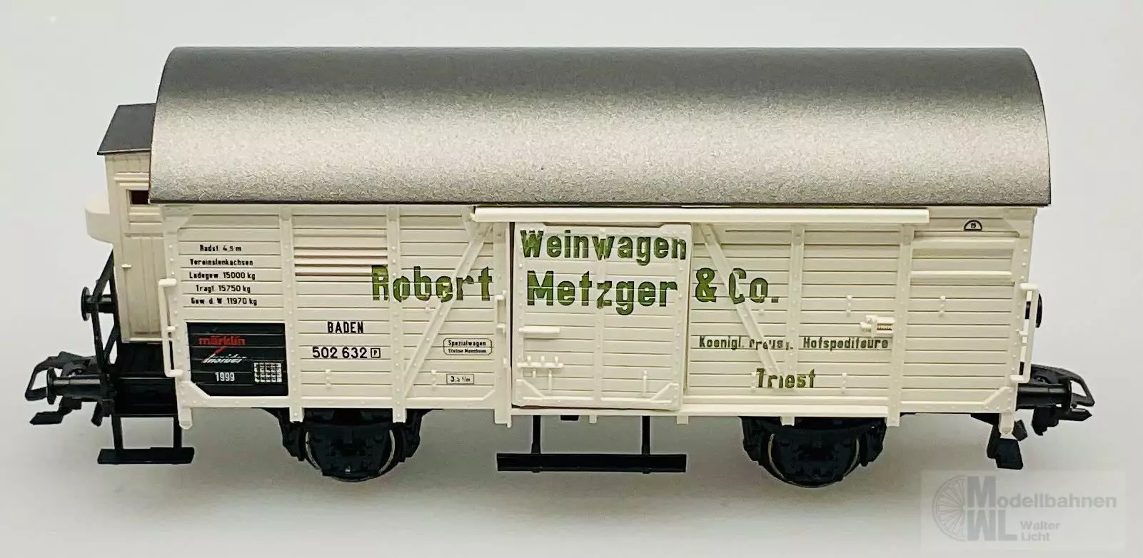 Märklin 48754 - MÄRKLIN - INSIDER Jahreswagen 1999 H0/WS