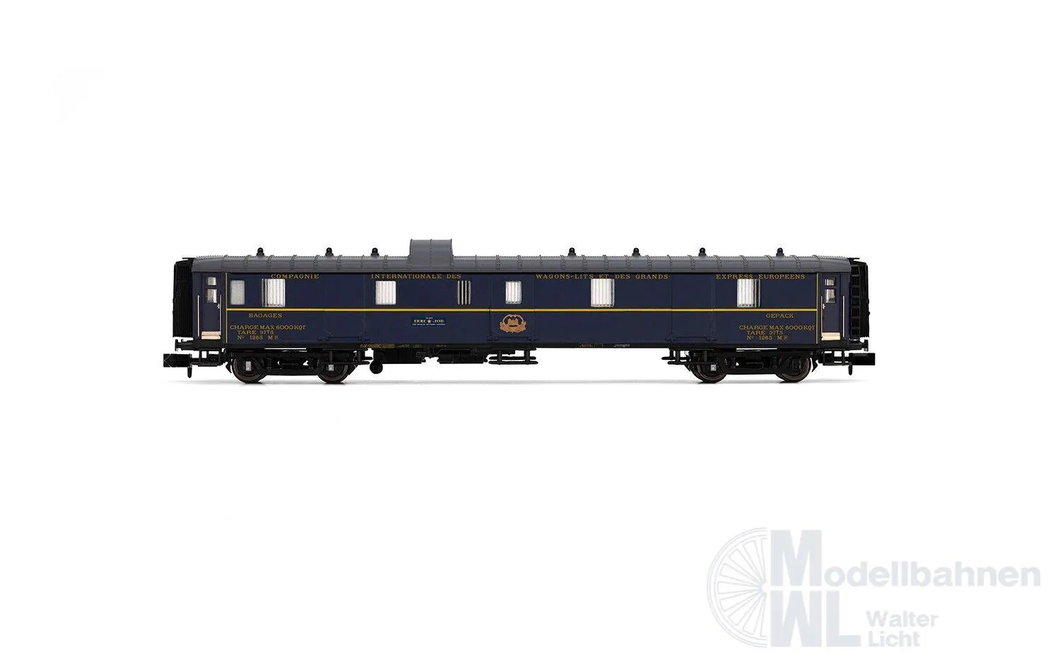 Arnold 4489 - Personenwagen Set CIWL Ep.II Etoile du Nord 3.tlg. Set 2 N 1:160