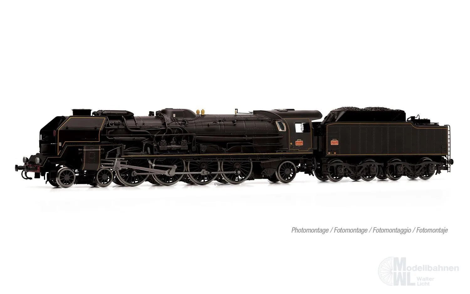 Jouef 2478S - Dampflok Serie 241 P31 SNCF Ep.III H0/GL Sound