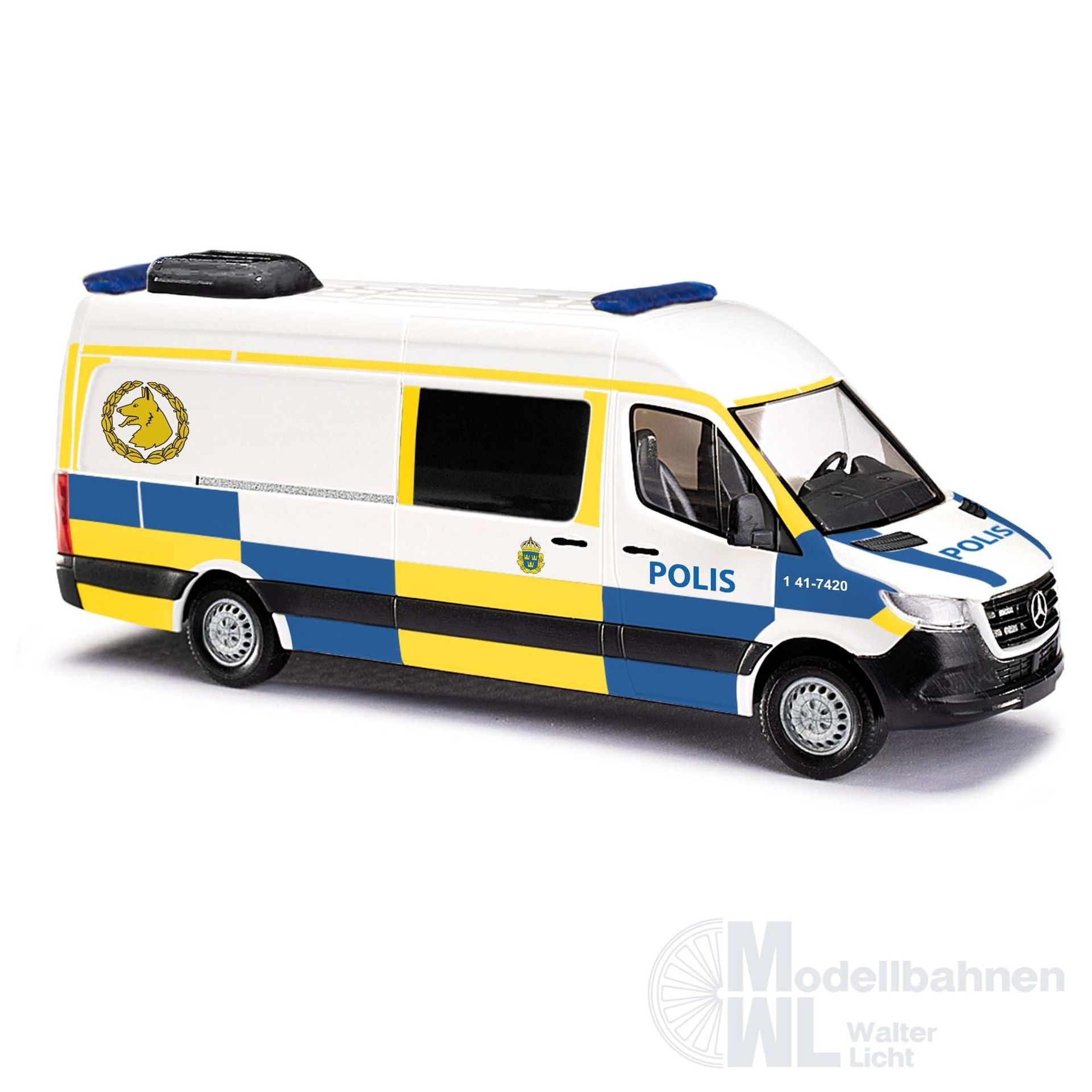 Busch 52630 - Mercedes Sprinter Polis H0 1:87 Busch 52630 - Mercedes Sprinter Polis H0 1:87