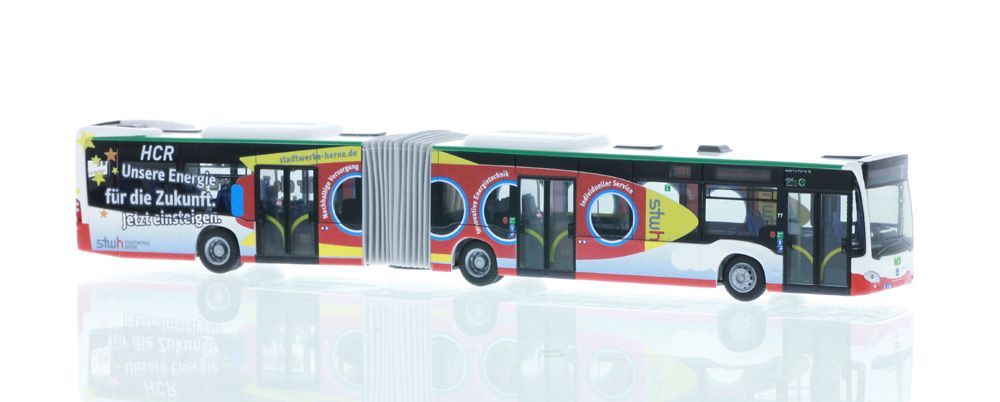 Rietze 73666 - Mercedes-Benz Citaro G '15 HCR Herne H0 1:87