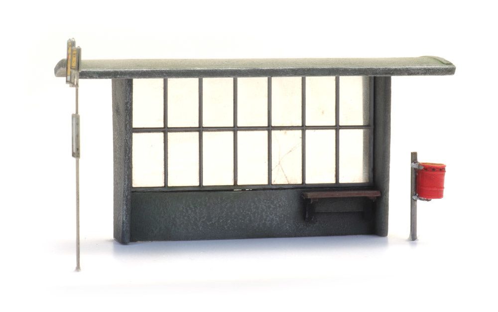 ARTITEC b.v. 10378 - Wartehäuschen Beton für Bus und Zug (3x) BAUSATZ H0 1:87 ARTITEC b.v. 10378 - Wartehäuschen Beton für Bus und Zug (3x) BAUSATZ H0 1:87