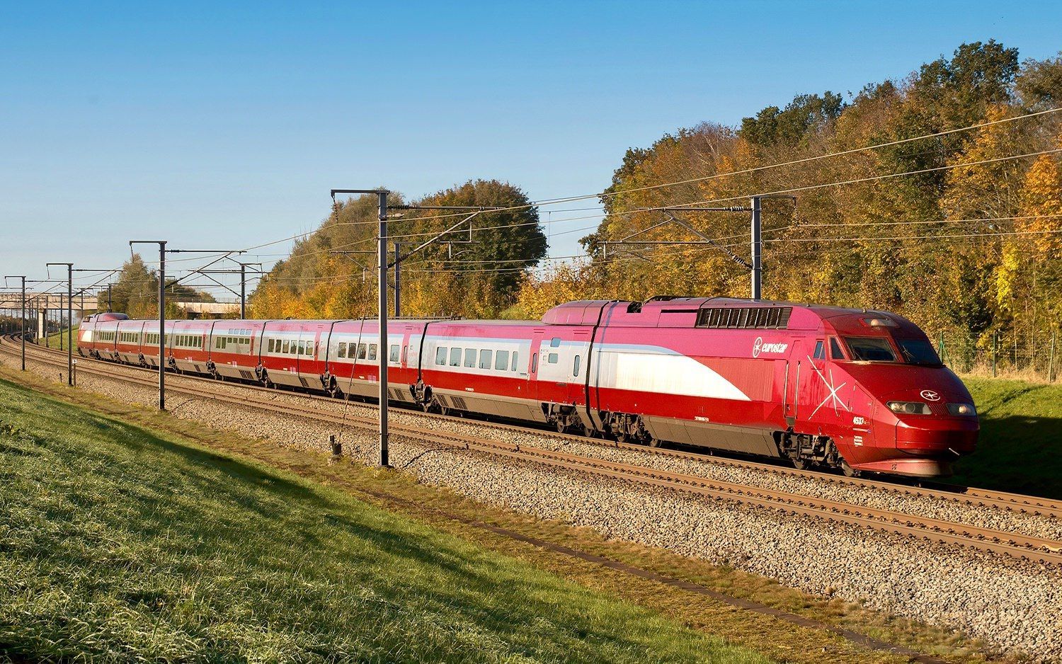 Jouef 3021 - Ergänzungswagen Set EuroStar Ep.VI 3.tlg. 2.Kl. H0/GL