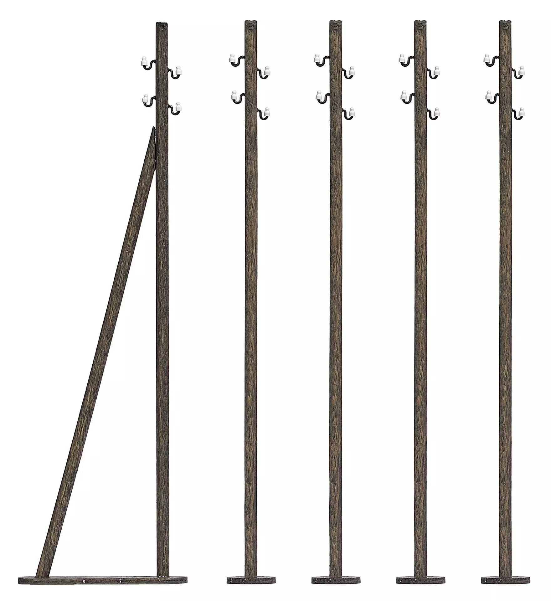 Busch 1569 - Freileitungsmasten H0 1:87