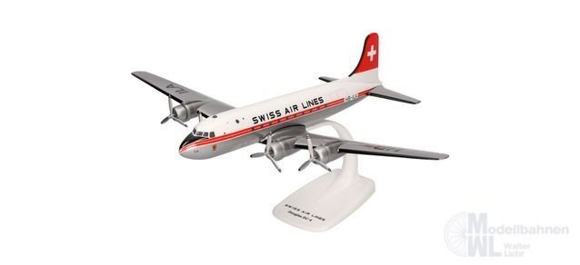 Herpa 614030 - Douglas DC-4 Swiss Air Lines 1:125