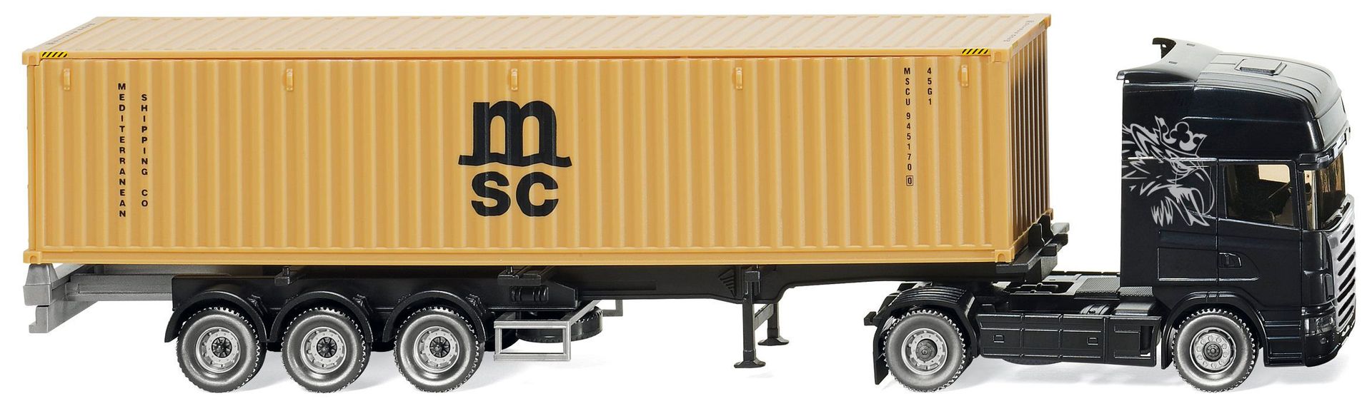 Wiking 052349 - Containersattelzug Scania MCS NG H0 1:87