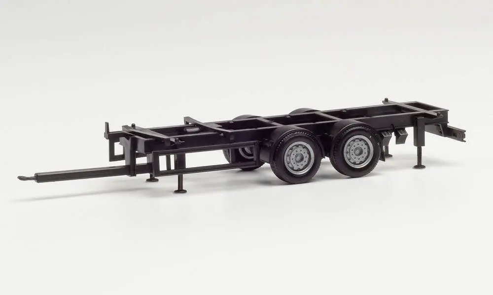 Herpa 85274 - Teileservice Fahrgestell Tandem-Anhänger für 7,82m Wechselaufbau 1:87