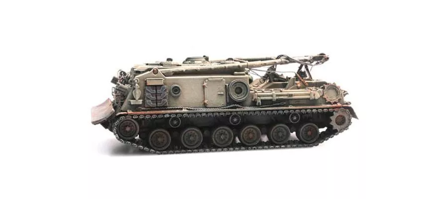 ARTITEC b.v. 6870246 - US M88 ARV Desert train load H0 1:87