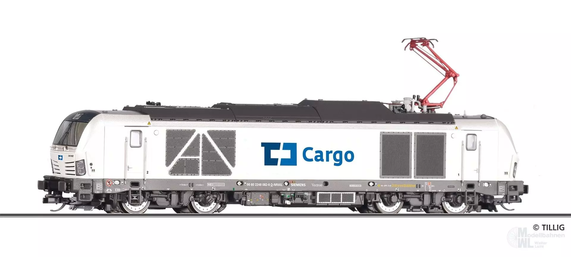 Tillig 04871 - Zweikraftlokomotive BR 248. 082 CD Cargo Ep.VI TT 1:120