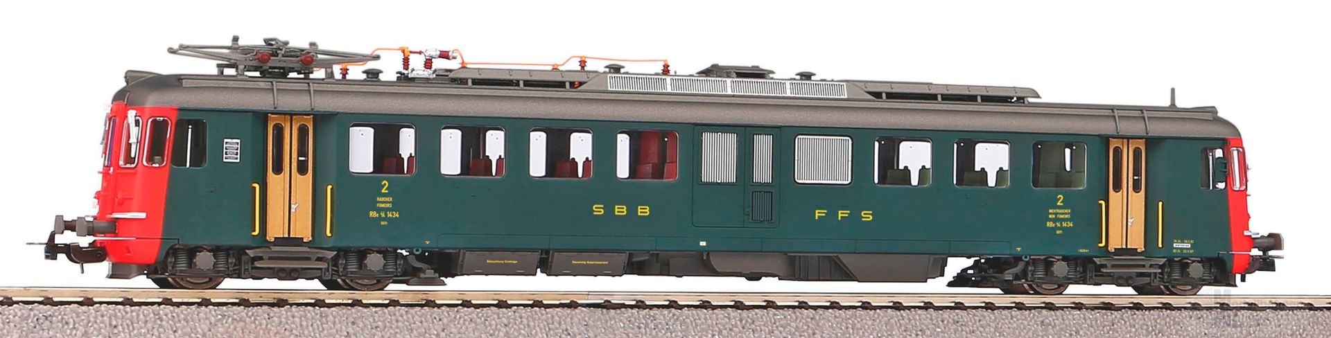 Piko 96823 - Triebwagen RBe 4/4 SBB Ep.IV 2.Serie grün H0/GL Sound