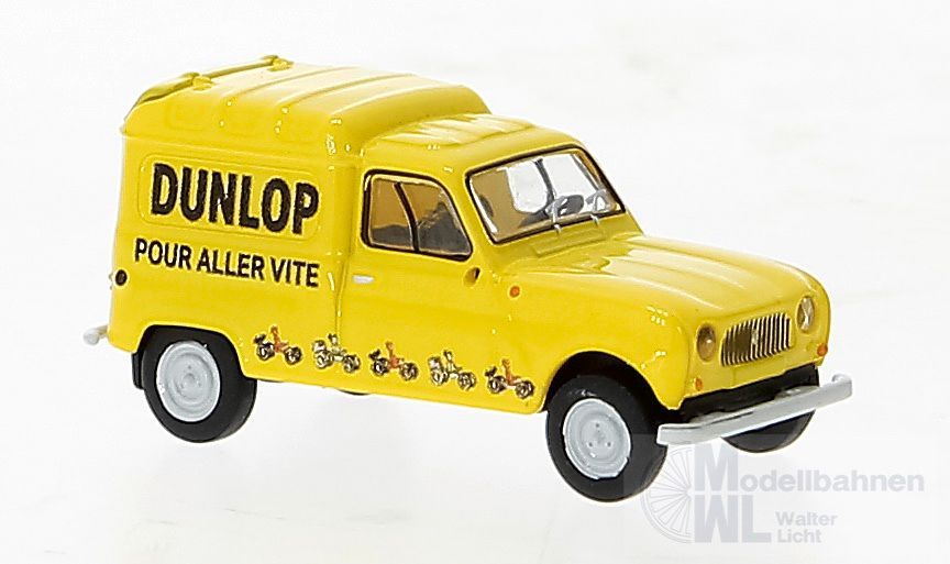 Brekina 14761 - Renault R4 Fourgonnette Dunlop (F) H0 1:87 Brekina 14761 - Renault R4 Fourgonnette Dunlop (F) H0 1:87