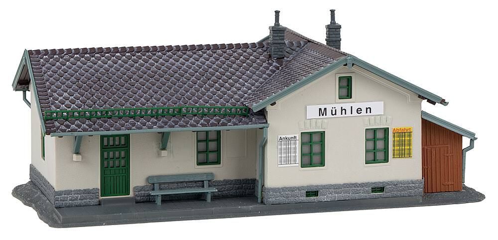 Faller 110150 - Bahnhof Mühlen H0 1:87 Faller 110150 - Bahnhof Mühlen H0 1:87