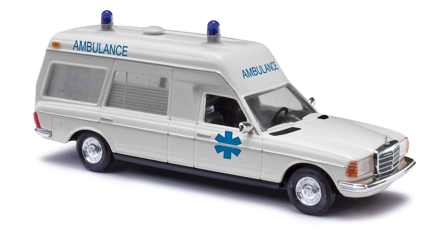 Busch 52213 - Mercedes-Benz VF 123 Miesen Ambulance H0 1:87 Busch 52213 - Mercedes-Benz VF 123 Miesen Ambulance H0 1:87