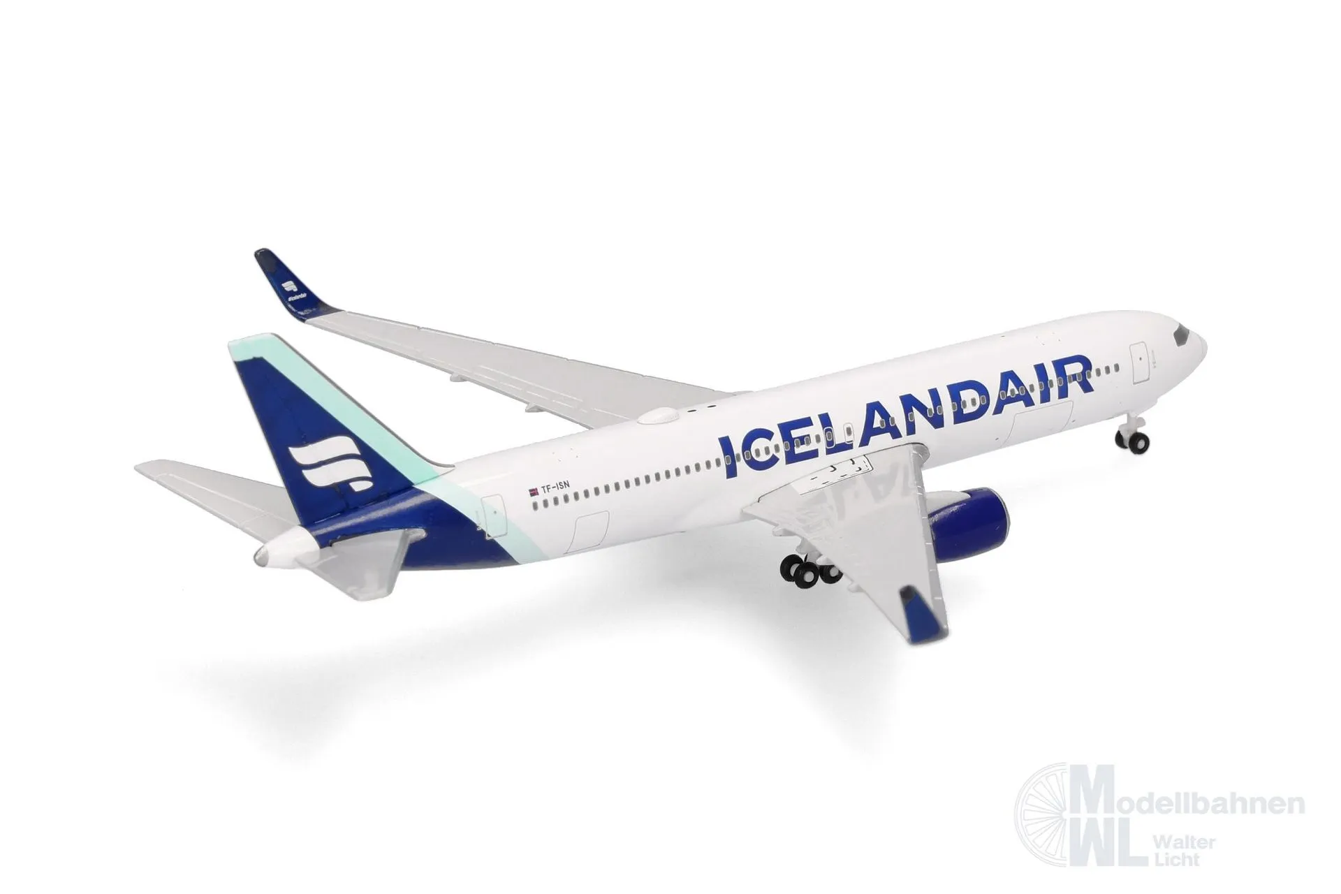 Herpa 539241 - Boeing 767-300 Icelandair Borreal 1:500