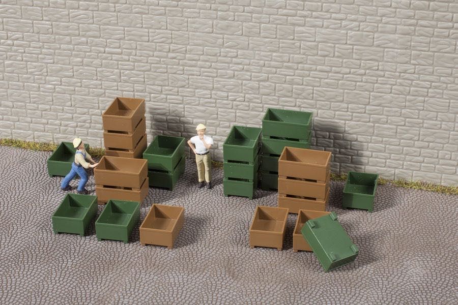 Auhagen 43657 - Transportkisten TT 1:120