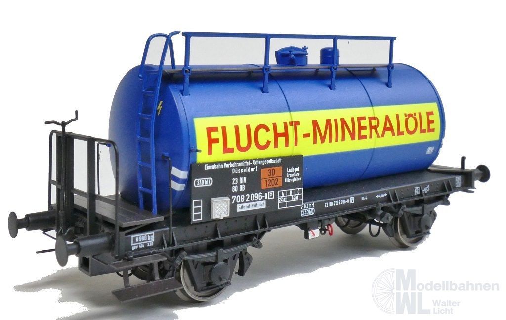 EX20531 Exact Train 20531 - Kesselwagen DB Ep.IV EVA 24m3 Uedinger Flucht 23 80 708 2 096-0 H0/GL