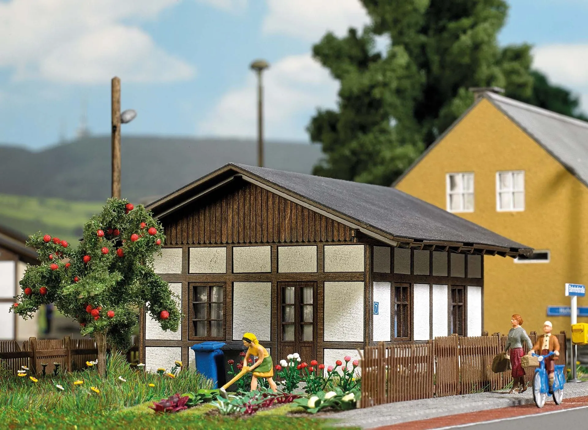Busch 1662 - Bahnwärterhaus - Aktion H0 1:87