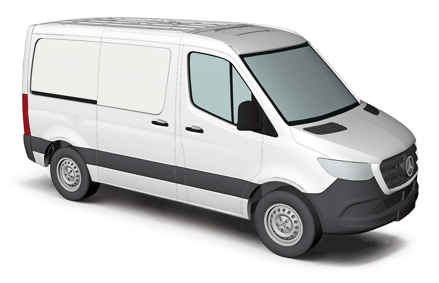 Busch 53400 - Mercedes-Benz Sprinter kurzer Radst. H0 1:87 Busch 53400 - Mercedes-Benz Sprinter kurzer Radst. H0 1:87