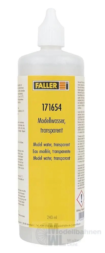 Faller 171654 - Modellwasser transparent H0 1:87 / TT 1:120 / N 1:160