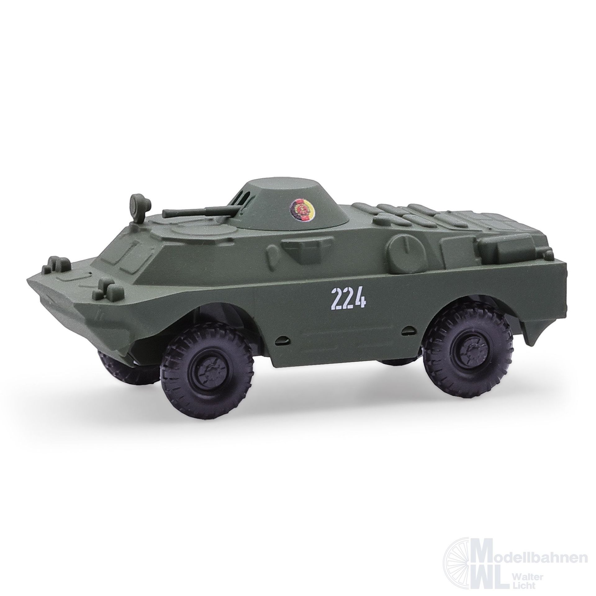 Mehlhose mh210104002 - Spähpanzerwagen SPW40P2 mit Turm und MG NVA H0 1:87 Mehlhose mh210104002 - Spähpanzerwagen SPW40P2 mit Turm und MG NVA H0 1:87