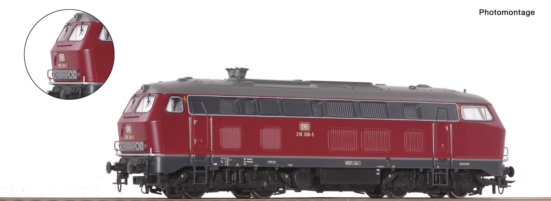 Roco 7320117 - Diesellok 218 308-5 DB Ep.IV H0/WS SOUND