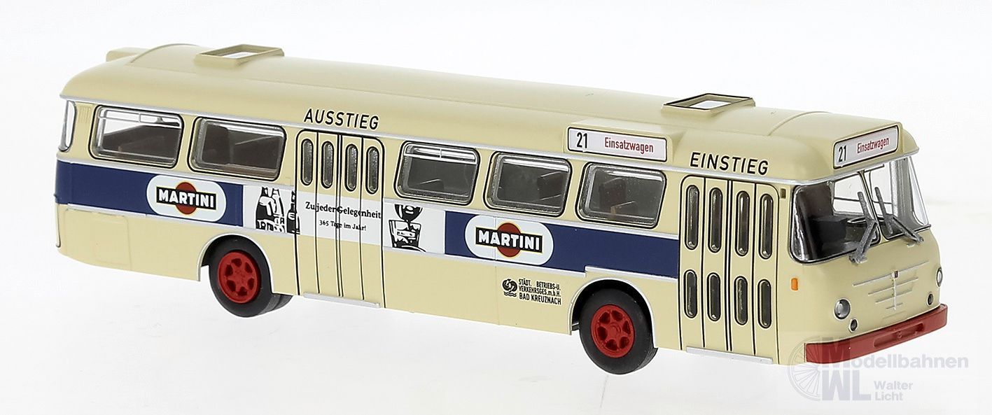 Brekina 59367 - Büssing Senator 12D Martini Bad Kreuznach H0 1:87