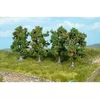 Heki 1961 - Apfelbaum 7 cm 5 Stück H0/TT/N