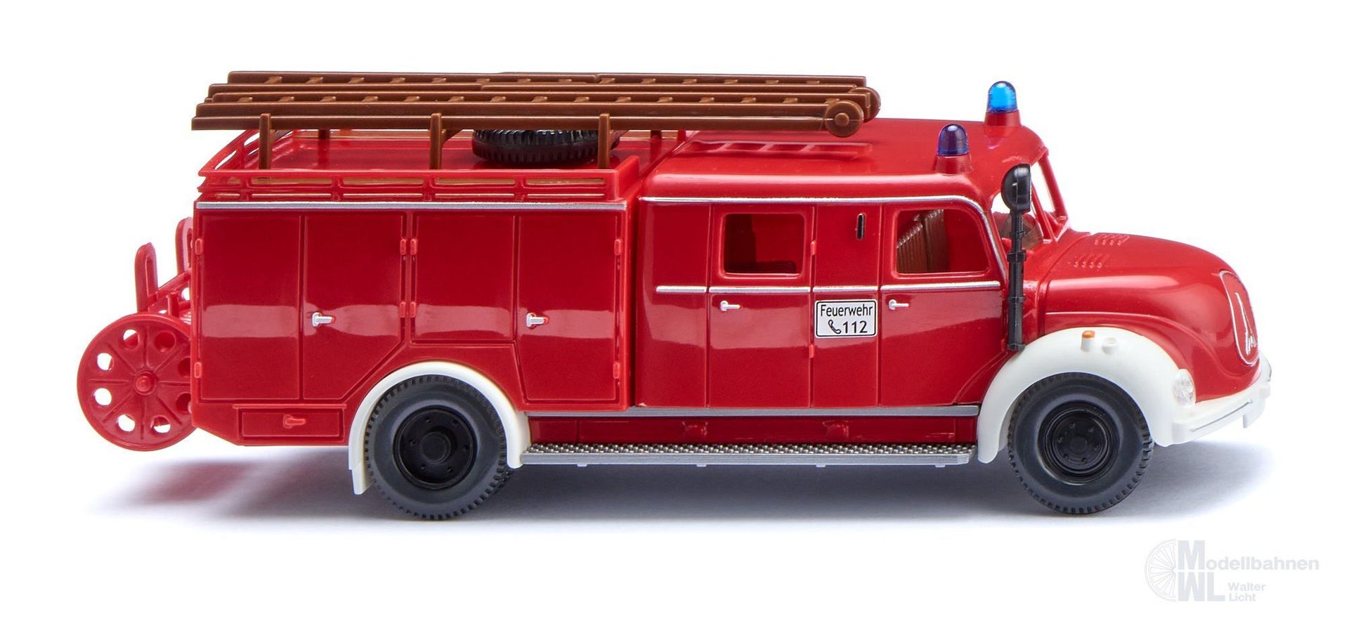 Wiking 086397 - Magirus Feuerwehr LF 16 H0 1:87