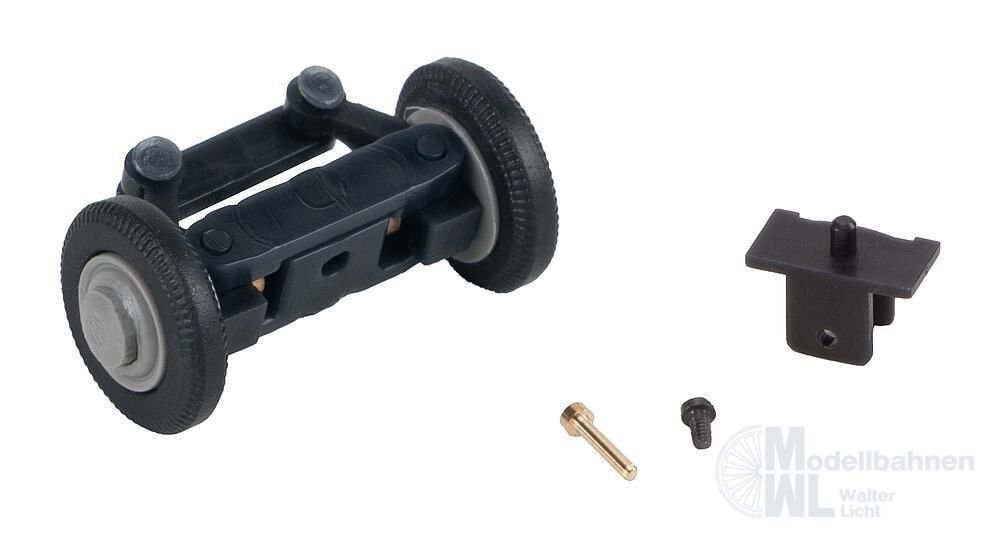 Faller 163020 - Vorderachse komplett montiert für VW Käfer Grau H0 1:87