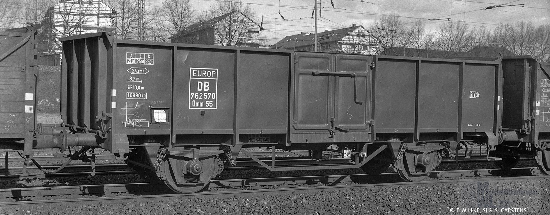 Brawa 50059 - Güterwagen offen DB Ep.III Omm55 762 570 H0/GL Brawa 50059 - Güterwagen offen DB Ep.III Omm55 762 570 H0/GL