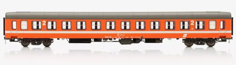 Jägerndorfer Modellbahn 91020 - Personenwagen ÖBB Ep.IV UIC-X Vorserie H0/GL