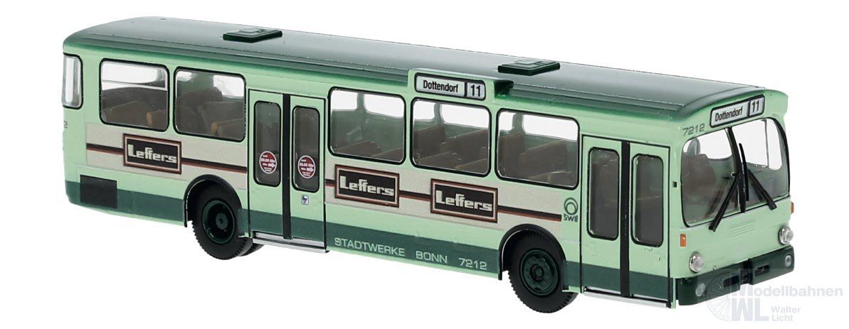 Brekina 50806 - Mercedes-Benz O 305 Leffers Bonn H0 1:87 Brekina 50806 - Mercedes-Benz O 305 Leffers Bonn H0 1:87